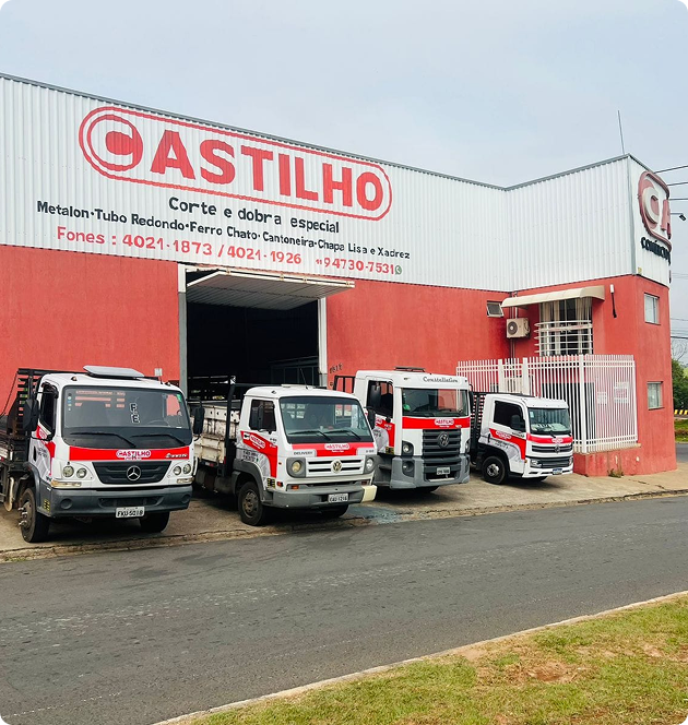 Foto da faixada da empresa Castilho